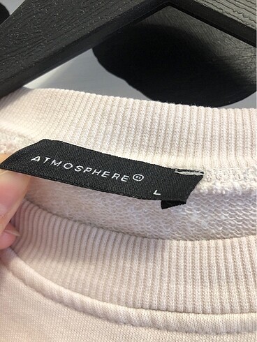 Atmosphere Beyaz sweatshirt