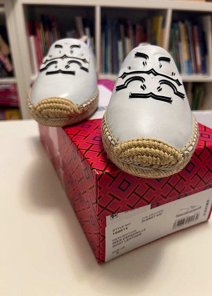 Torry Burch espadril  38 size - Görsel 4