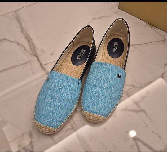 Michael Kors espadril 38.5 deri - Görsel 6