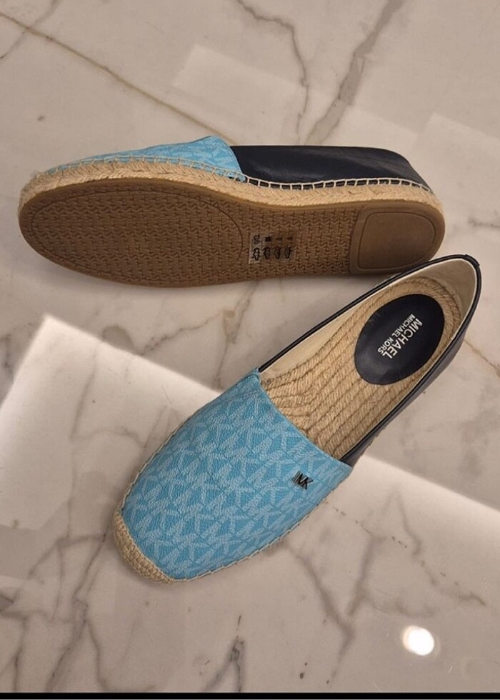 Michael Kors espadril 38.5 deri - Görsel 3