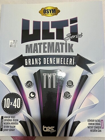Beşvitrin Ulti Tyt Matematik Branş Denemeleri