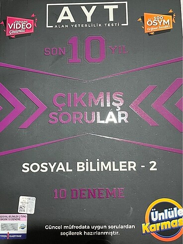 Ünlüler Karması Ayt Sosyal Bilimler 2 Deneme