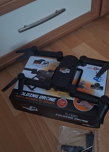 Siyah Katlanabilir Drone Model Kiti - Görsel 3