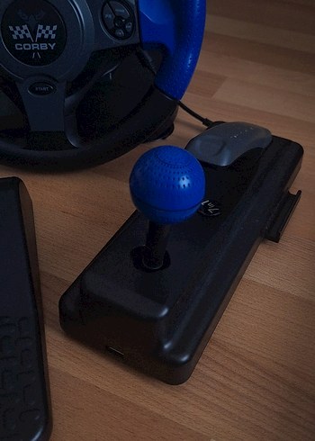 Mavi Oyun Direksiyonu Seti - Görsel 4