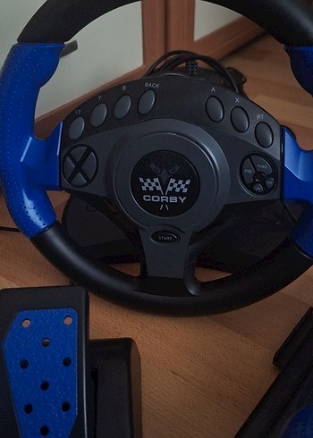 Mavi Oyun Direksiyonu Seti - Görsel 3