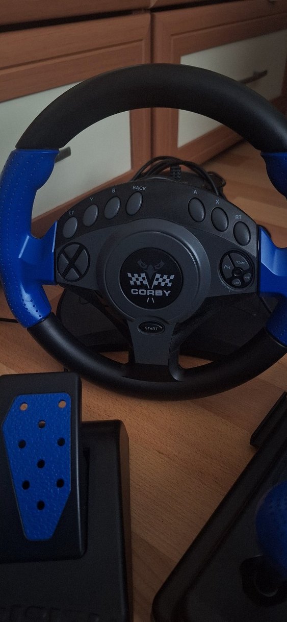 Mavi Oyun Direksiyonu Seti - Görsel 3