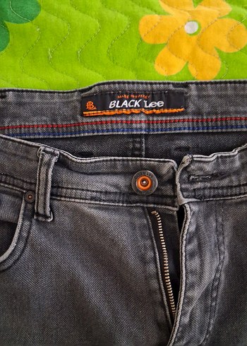 Gri Düğmeli Erkek Kot Pantolon - Görsel 2