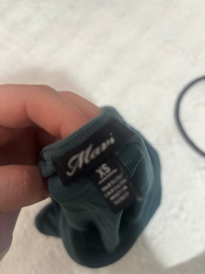 Yeşil crop mavi marka xs - Görsel 2