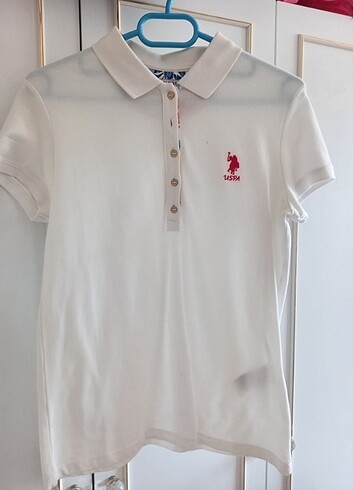 Polo orijinal lacoste. m beden unisex beyaz 