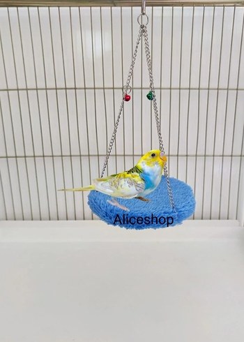 Renkli Kuş Salıncağı Mavi