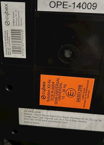 Kırmızı Çocuk Oto Koltuğu - Görsel 8