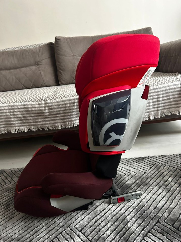 Kırmızı Çocuk Oto Koltuğu - Görsel 3