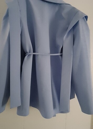 l Beden mavi Renk Blazer ceket