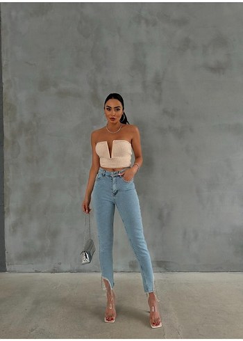 paça Zincir detaylı Jean - Görsel 2