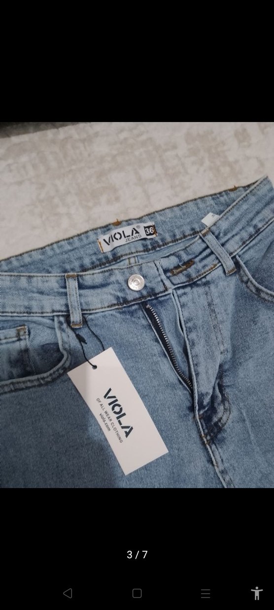 paça Zincir detaylı Jean - Görsel 5