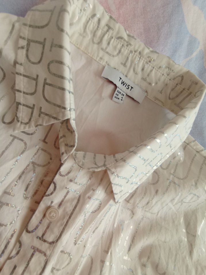 Twist crop Gömlek - Görsel 2