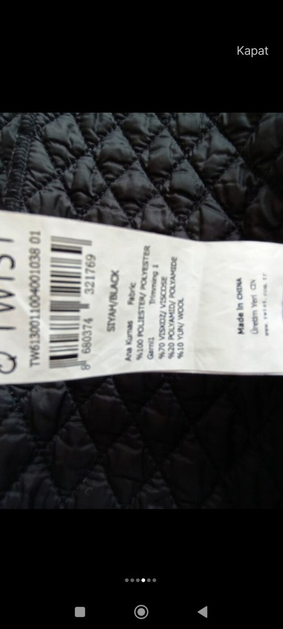 Twist Uzun Gri Örgü Kadın Hırka - Görsel 4