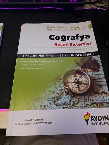  AYDIN YAYINLARI COĞRAFYA TYT HAZIRLIK DERS İŞLEYİŞ MODULLERİ