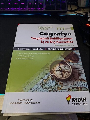 Beden AYDIN YAYINLARI COĞRAFYA TYT HAZIRLIK DERS İŞLEYİŞ MODULLERİ