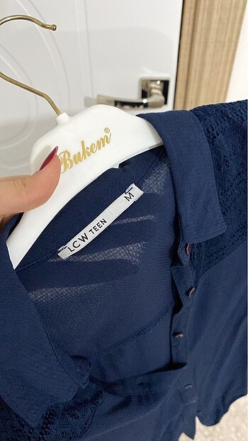 LC Waikiki LCW lacivert gömlek