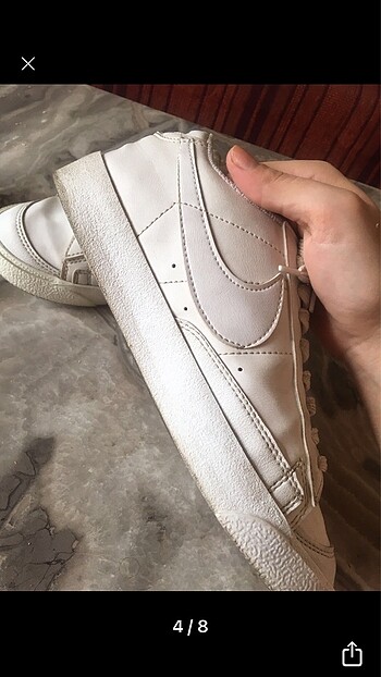 39 Beden beyaz Renk nike kısa blazer ayakkabı