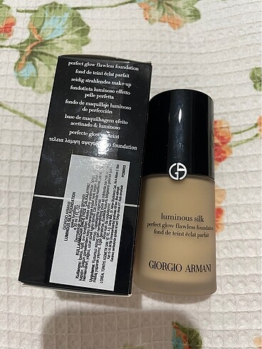 Beden GIORGIO ARMANI LUMİNOUS SILK 3