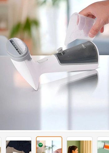 Kiwi Kompakt Buharlı Ütü 120 ml - Görsel 2