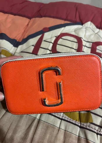 Marc Jakobs orjinal Turuncu Deri Kadın Çapraz Çanta - Görsel 2