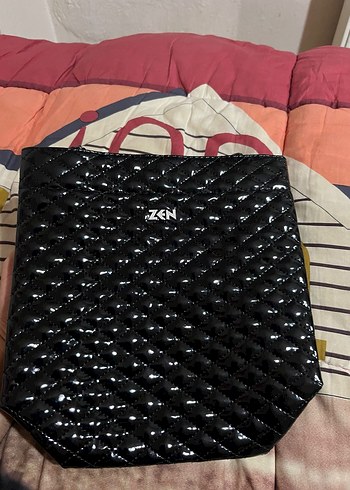 Zen marka Siyah Zincir Detaylı Kadın El Çantası - Görsel 2