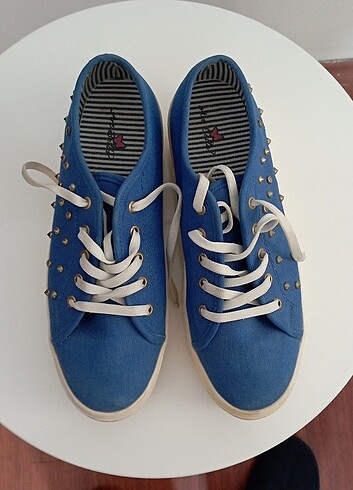 38 Beden mavi Renk Kadın Günlük Ayakkabı
