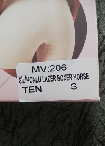Penti Silikonlu Lazer Boxer Korse