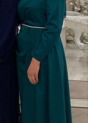 Zara Yeşil şık abiye