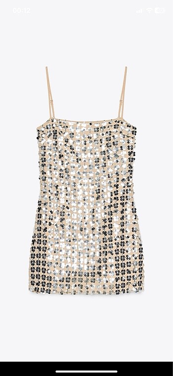 Zara pullu elbise