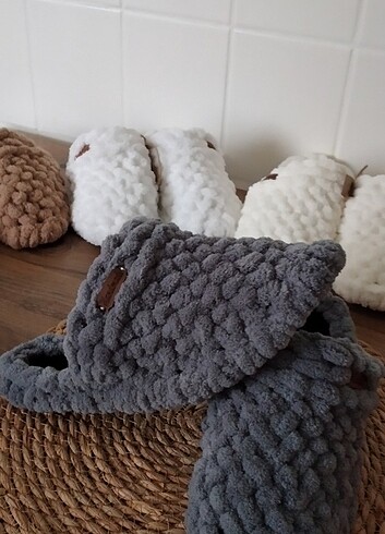 Ev terliği unisex - Görsel 3