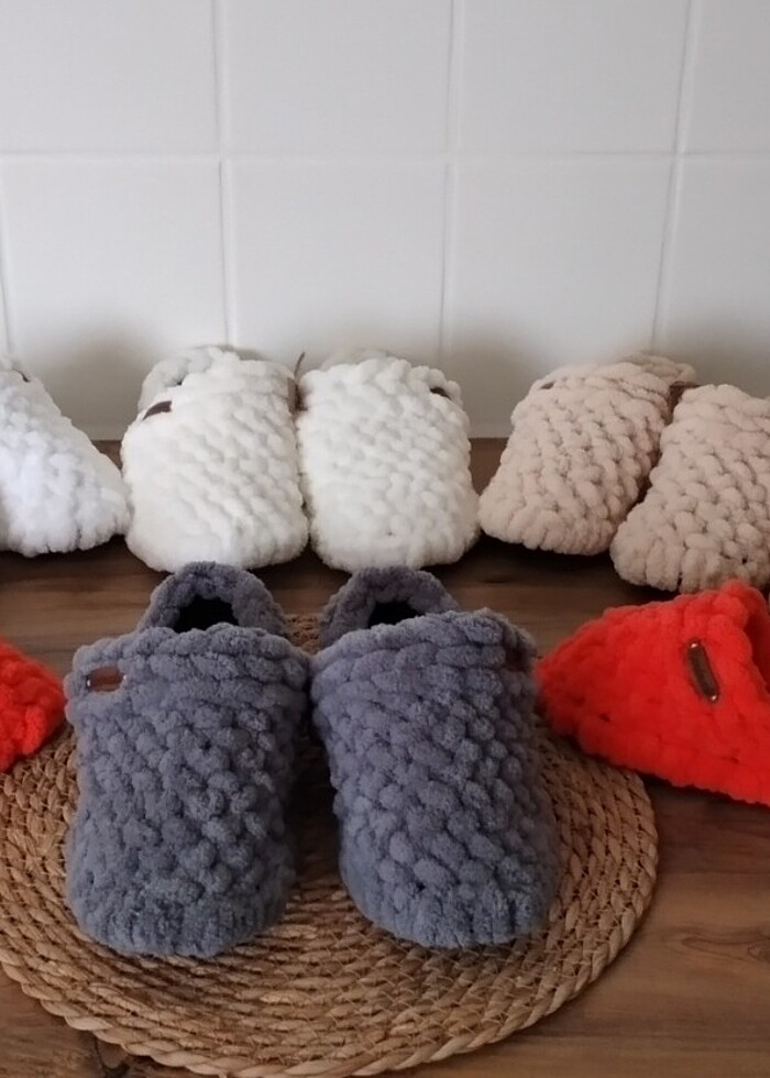 Ev terliği unisex - Görsel 2