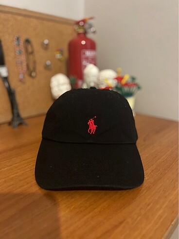 Siyah Ralph Lauren Polo şapka
