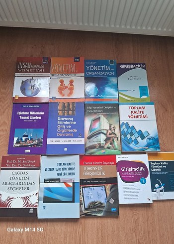 Girişimcilik ve Yönetim Konulu Kitaplar