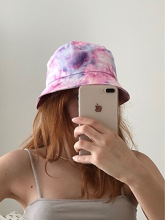 Batik desen kova şapka bucket hat