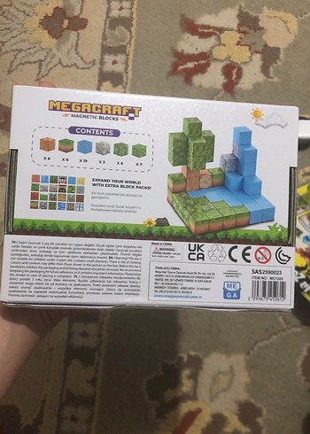 Beden Renk Megacraft Manyetik Bloklar 47 Parça Eğitici Oyuncak