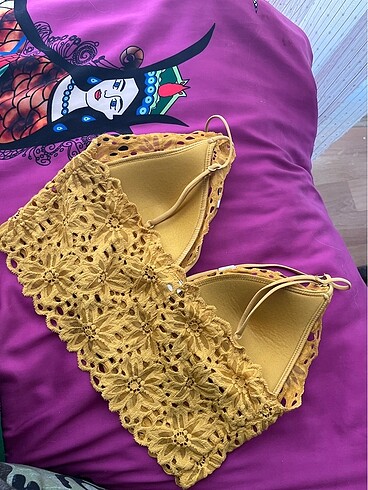l Beden sarı Renk Penti sarı bralet
