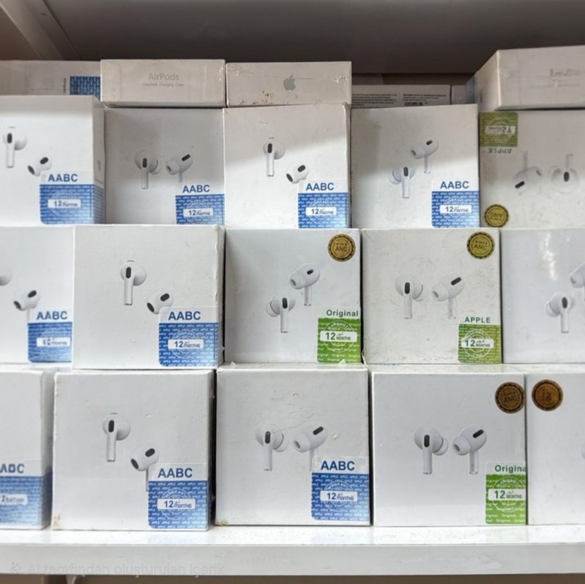 Airpods pro düz Beyaz Kablosuz Kulaklıklar - Görsel 3