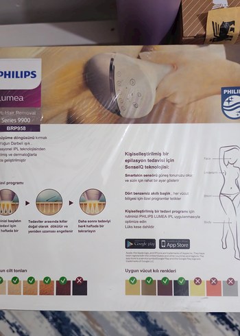 Philips Lumea IPL 9900 Pembe Lazer Epilasyon Cihazı - Görsel 2