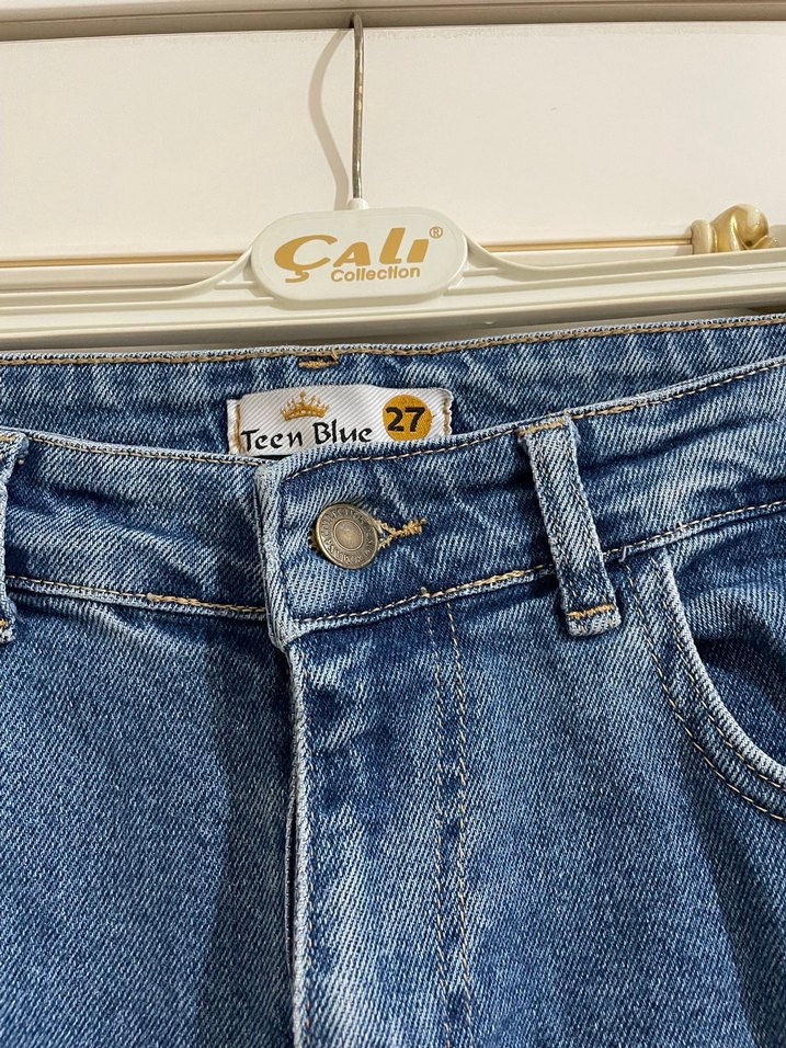 Mavi Mom Jeans - Görsel 3