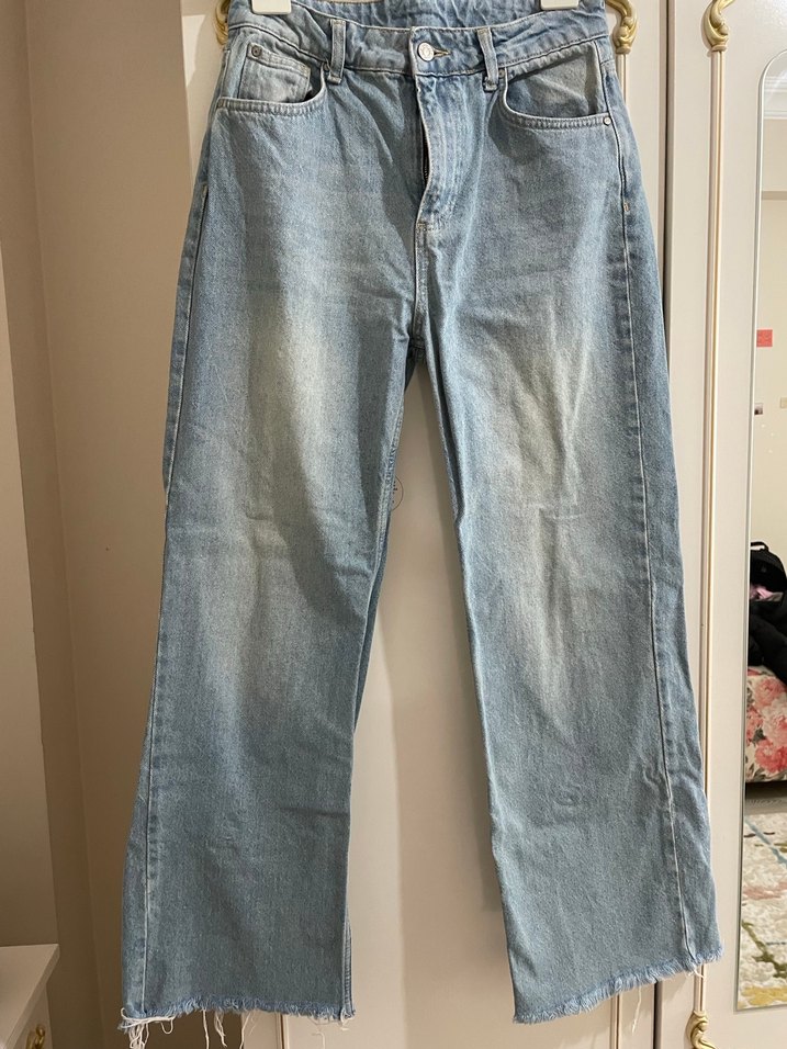 Mavi Jean Wideleg - Görsel 4