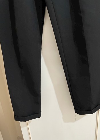 Siyah Kadın Kumaş Pantolon - Görsel 5