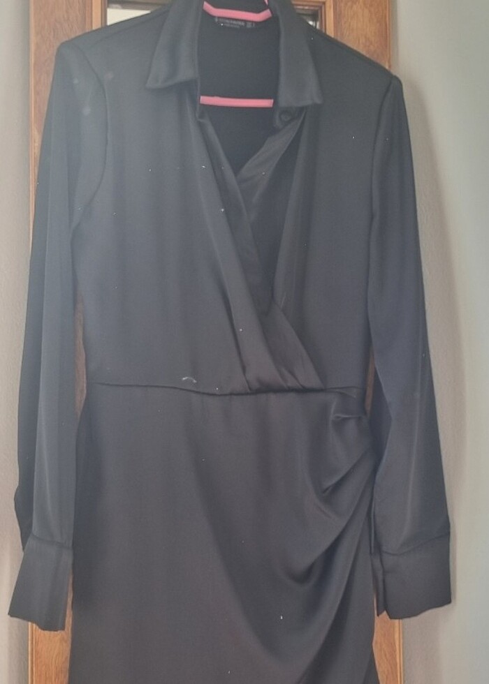 Saten elbise - Görsel 3