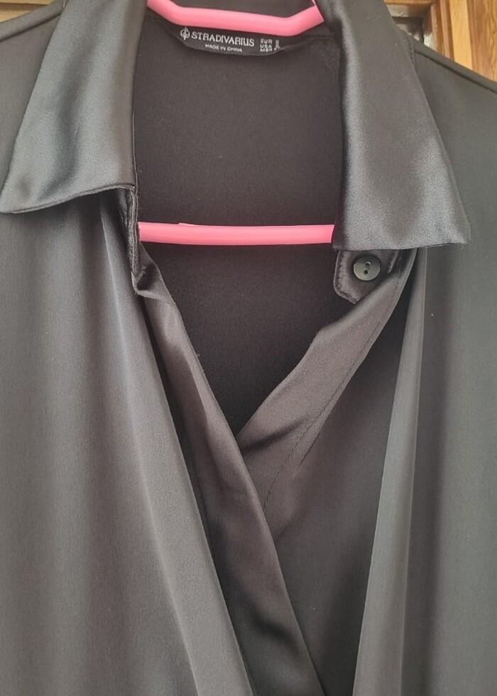 Saten elbise - Görsel 4