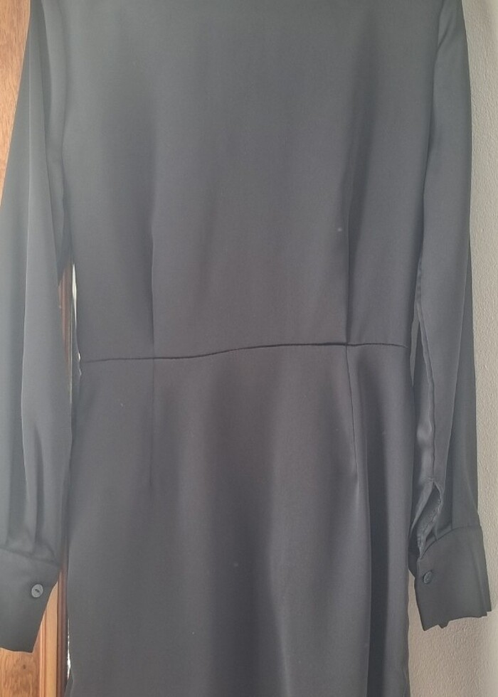 Saten elbise - Görsel 5