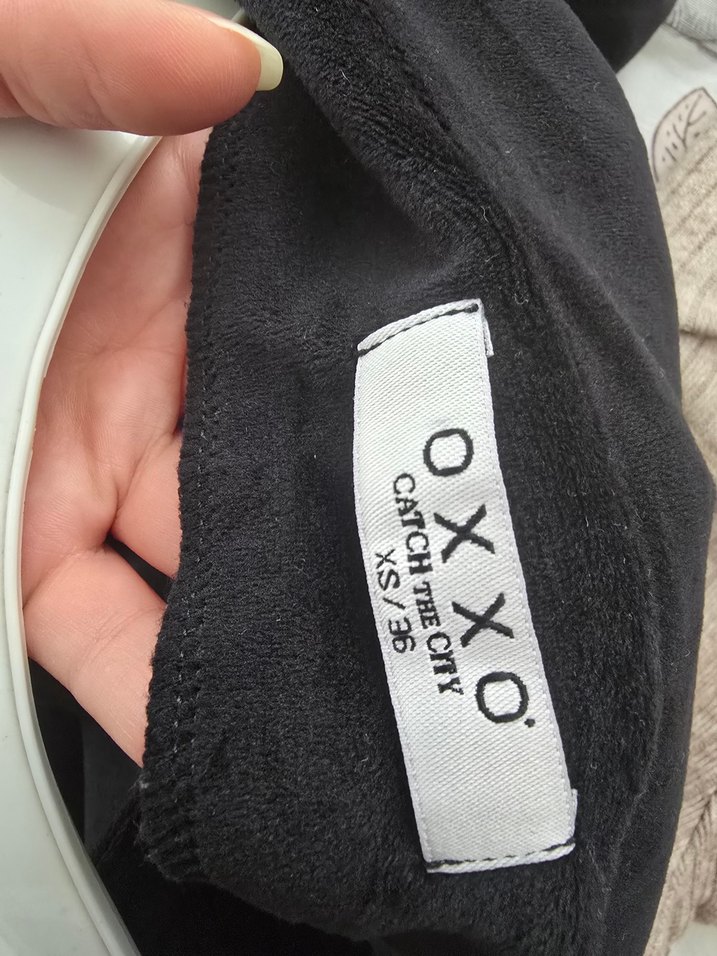 Siyah Uzun V Yaka Drapeli Kadın Elbise - Görsel 5