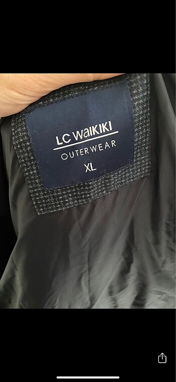 xl Beden lacivert Renk LCW Erkek Mont / Kaban